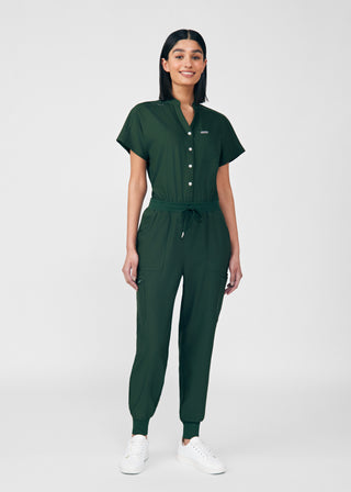 Mountain View Forward 8-Pocket Cargo Jumpsuit Scrubs