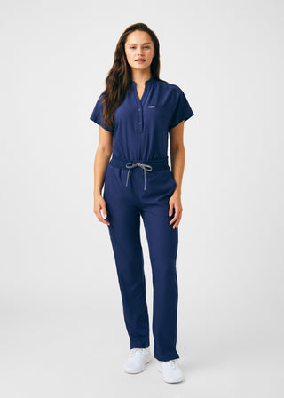 Navy Forward 1-Pocket Bodysuit Scrubs