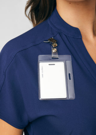 Navy Forward 1-Pocket Bodysuit Scrubs