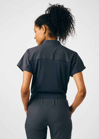 Pewter Forward 1-Pocket Bodysuit Scrubs