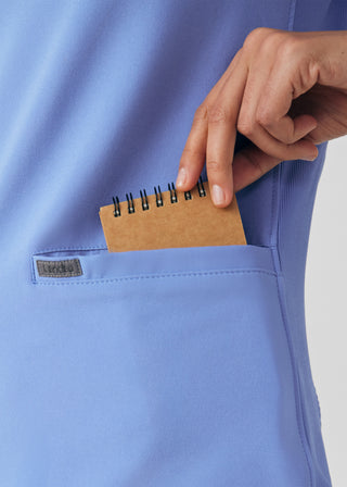Ceil Forward 3-Pocket V-Neck Top Scrubs