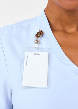 Forward 3-Pocket V-Neck Top