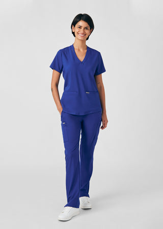 Galaxy Forward 3-Pocket V-Neck Top Scrubs