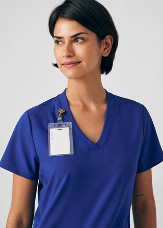 Galaxy Forward 3-Pocket V-Neck Top Scrubs