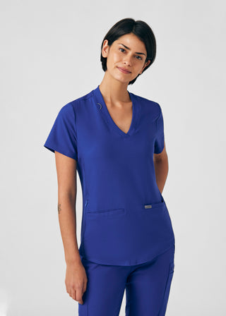Galaxy Forward 3-Pocket V-Neck Top Scrubs