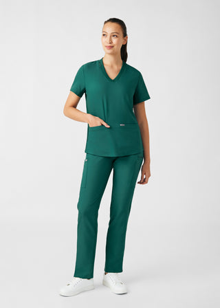 Hunter Forward 3-Pocket V-Neck Top Scrubs