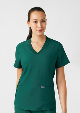 Hunter Forward 3-Pocket V-Neck Top Scrubs