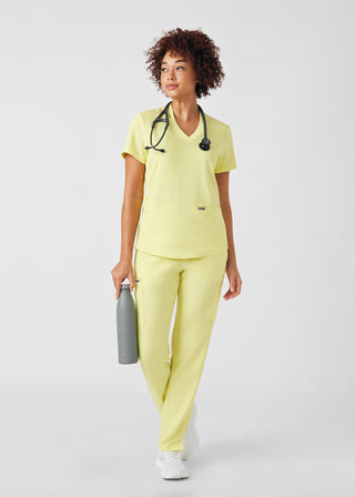 Illuminate Forward 3-Pocket V-Neck Top Scrubs
