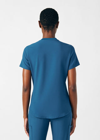 Caribbean Forward 2-Pocket V-Neck Top Scrubs