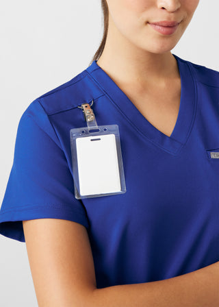 Galaxy Forward 2-Pocket V-Neck Top Scrubs
