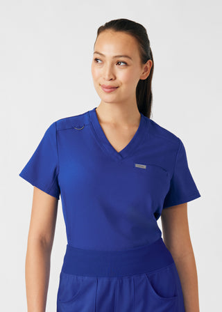 Galaxy Forward 2-Pocket V-Neck Top Scrubs