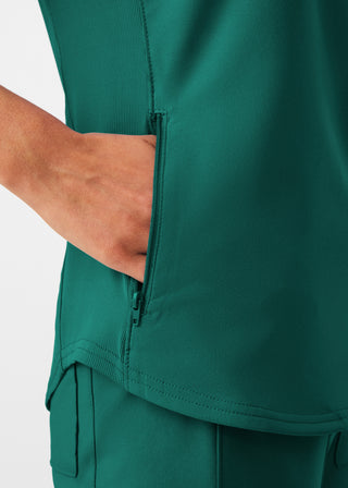 Hunter Forward 2-Pocket V-Neck Top Scrubs