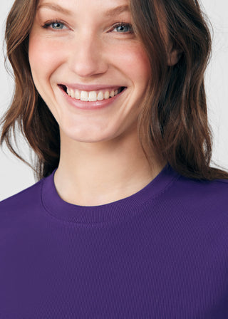 Grape Forward 1-Pocket Long-Sleeve Tee Scrubs