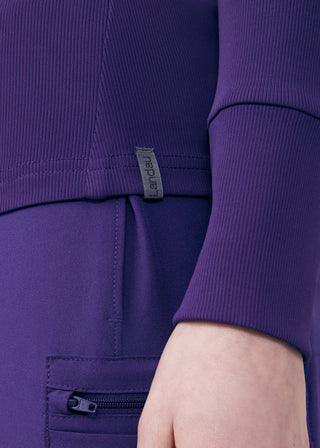 Grape Forward 1-Pocket Long-Sleeve Tee Scrubs