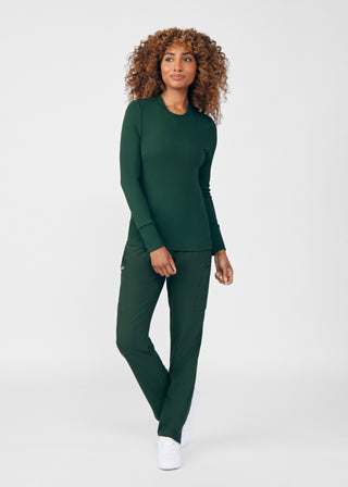 Mountain View Forward 1-Pocket Long-Sleeve Tee Scrubs