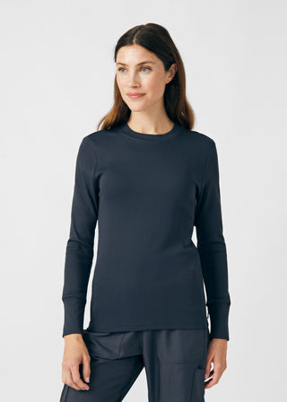 Pewter Forward 1-Pocket Long-Sleeve Tee Scrubs