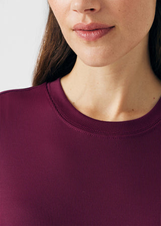 Wine Forward 1-Pocket Long-Sleeve Tee Scrubs