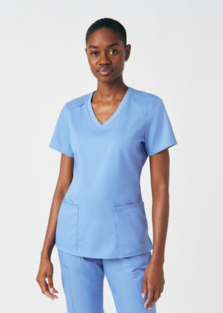 Ceil ProFlex 3-Pocket V-Neck Top Scrubs