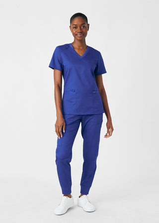 Galaxy ProFlex 3-Pocket V-Neck Top Scrubs