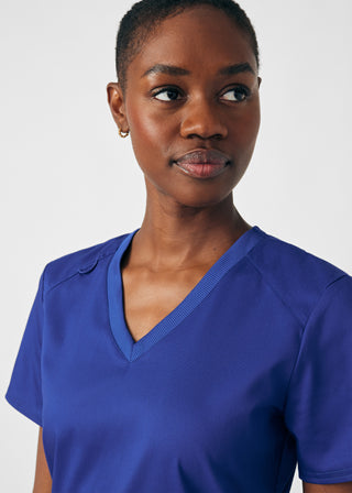Galaxy ProFlex 3-Pocket V-Neck Top Scrubs