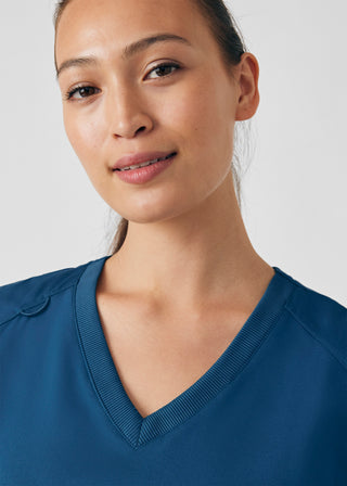 Caribbean ProFlex 3-Pocket V-Neck Top Scrubs