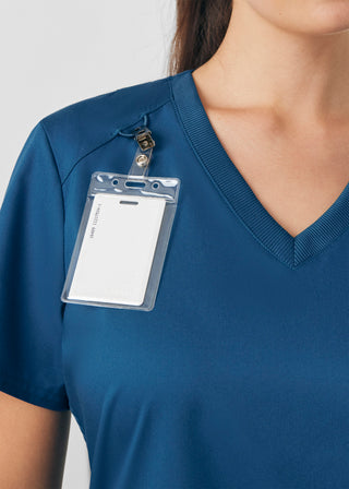 Caribbean ProFlex 3-Pocket V-Neck Top Scrubs