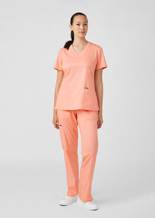 Desert Flower ProFlex 3-Pocket V-Neck Top Scrubs