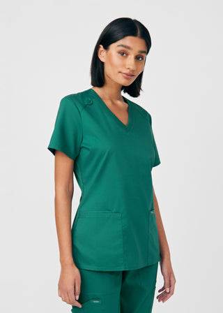 Hunter ProFlex 3-Pocket V-Neck Top Scrubs