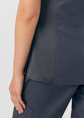 Graphite ProFlex 3-Pocket V-Neck Top Scrubs