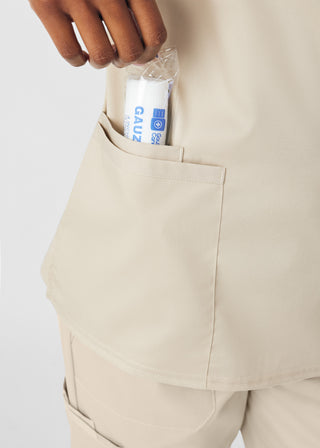 Sandstone ProFlex 3-Pocket V-Neck Top Scrubs