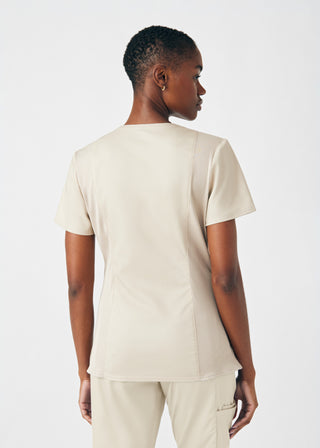 Sandstone ProFlex 3-Pocket V-Neck Top Scrubs
