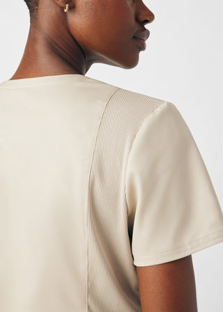 Sandstone ProFlex 3-Pocket V-Neck Top Scrubs