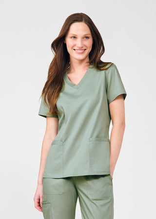 Seagrass ProFlex 3-Pocket V-Neck Top Scrubs