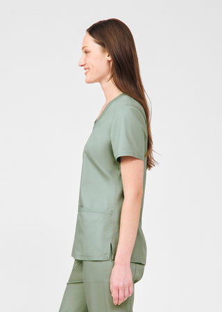 Seagrass ProFlex 3-Pocket V-Neck Top Scrubs