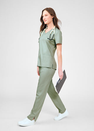 Seagrass ProFlex 3-Pocket V-Neck Top Scrubs