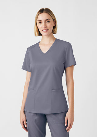 Steel ProFlex 3-Pocket V-Neck Top Scrubs