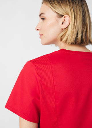 True Red ProFlex 3-Pocket V-Neck Top Scrubs