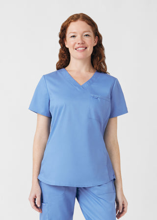 Ceil ProFlex 2-Pocket V-Neck Top Scrubs