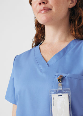 Ceil ProFlex 2-Pocket V-Neck Top Scrubs