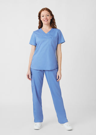 Ceil ProFlex 2-Pocket V-Neck Top Scrubs