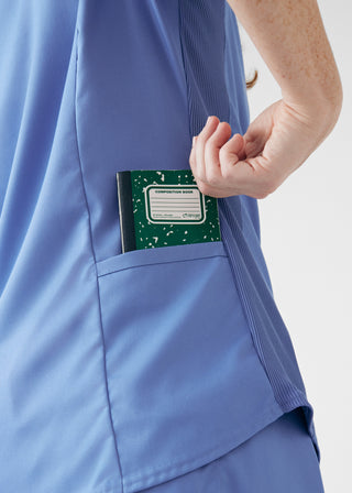 Ceil ProFlex 2-Pocket V-Neck Top Scrubs