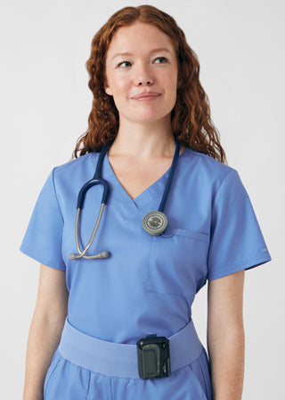 Ceil ProFlex 2-Pocket V-Neck Top Scrubs