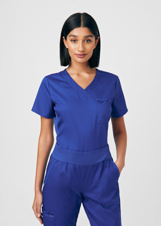 Galaxy ProFlex 2-Pocket V-Neck Top Scrubs