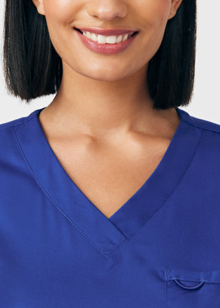 Galaxy ProFlex 2-Pocket V-Neck Top Scrubs