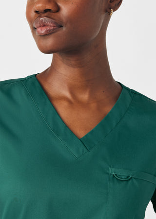 Hunter ProFlex 2-Pocket V-Neck Top Scrubs