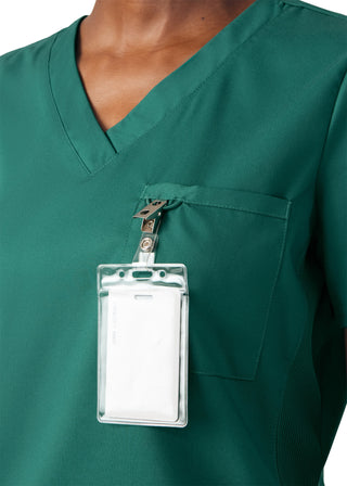 Hunter ProFlex 2-Pocket V-Neck Top Scrubs