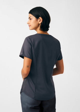Graphite ProFlex 2-Pocket V-Neck Top Scrubs