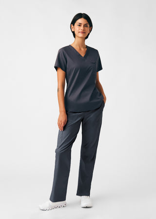 Graphite ProFlex 2-Pocket V-Neck Top Scrubs