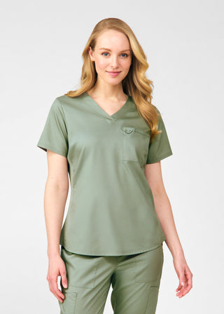 Seagrass ProFlex 2-Pocket V-Neck Top Scrubs