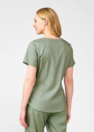 Seagrass ProFlex 2-Pocket V-Neck Top Scrubs